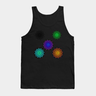 Mandala Sticker Pack Tank Top